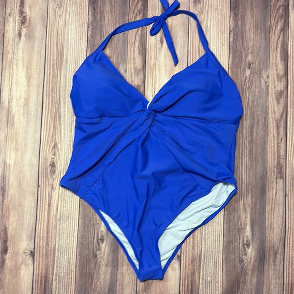 Cupshe Blue One Piece Swimwear